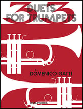 33 DUETS FOR TRUMPETS P.O.P. TRUMPET DUET cover